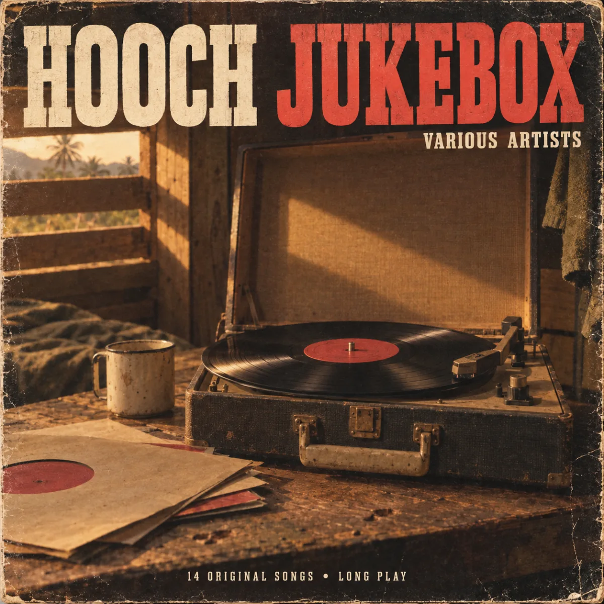 Hooch Jukebox by Various Artists, sleeve