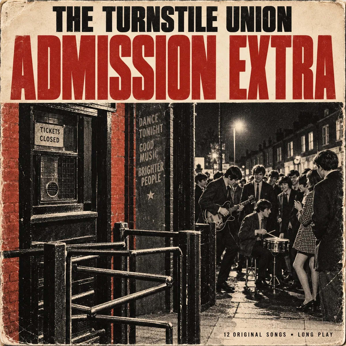 Admission Extra by The Turnstile Union, sleeve