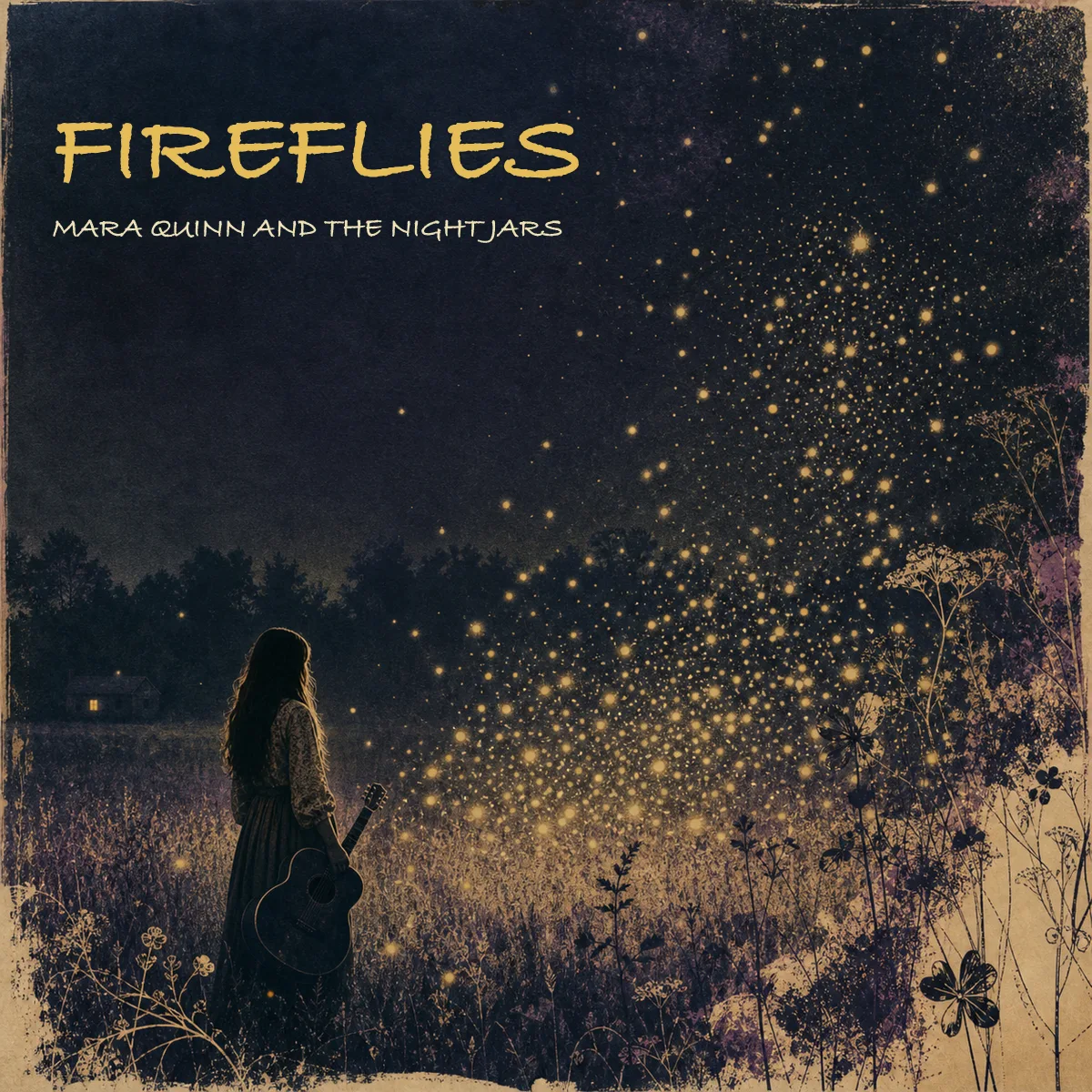 Fireflies by Mara Quinn and the Night Jars, sleeve