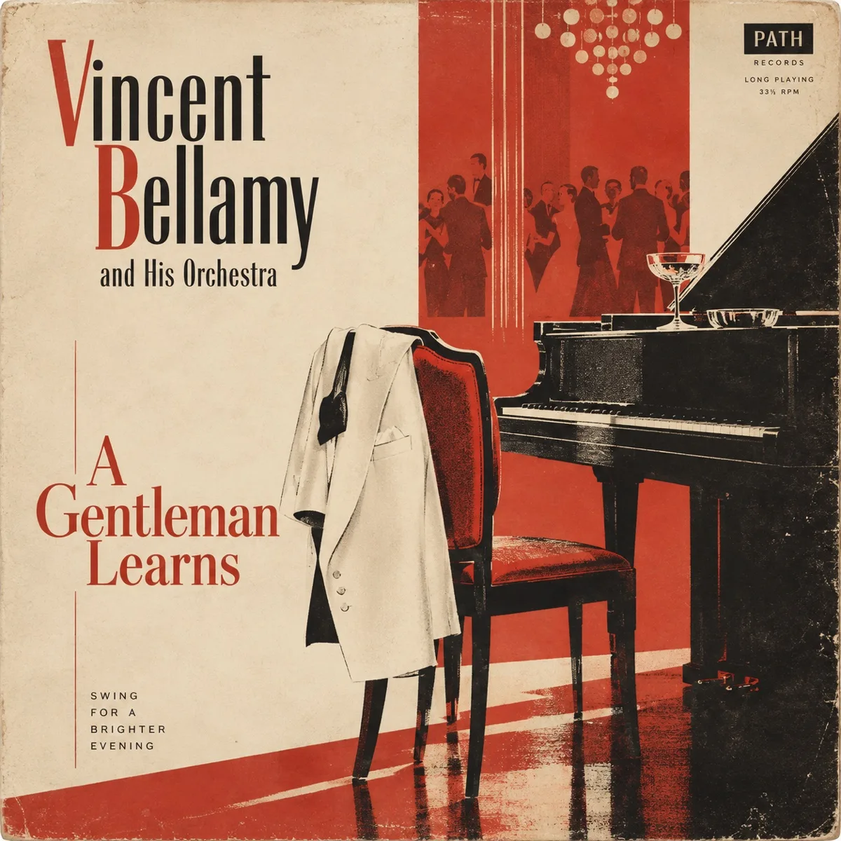 A Gentleman Learns by Vincent Bellamy and His Orchestra, sleeve