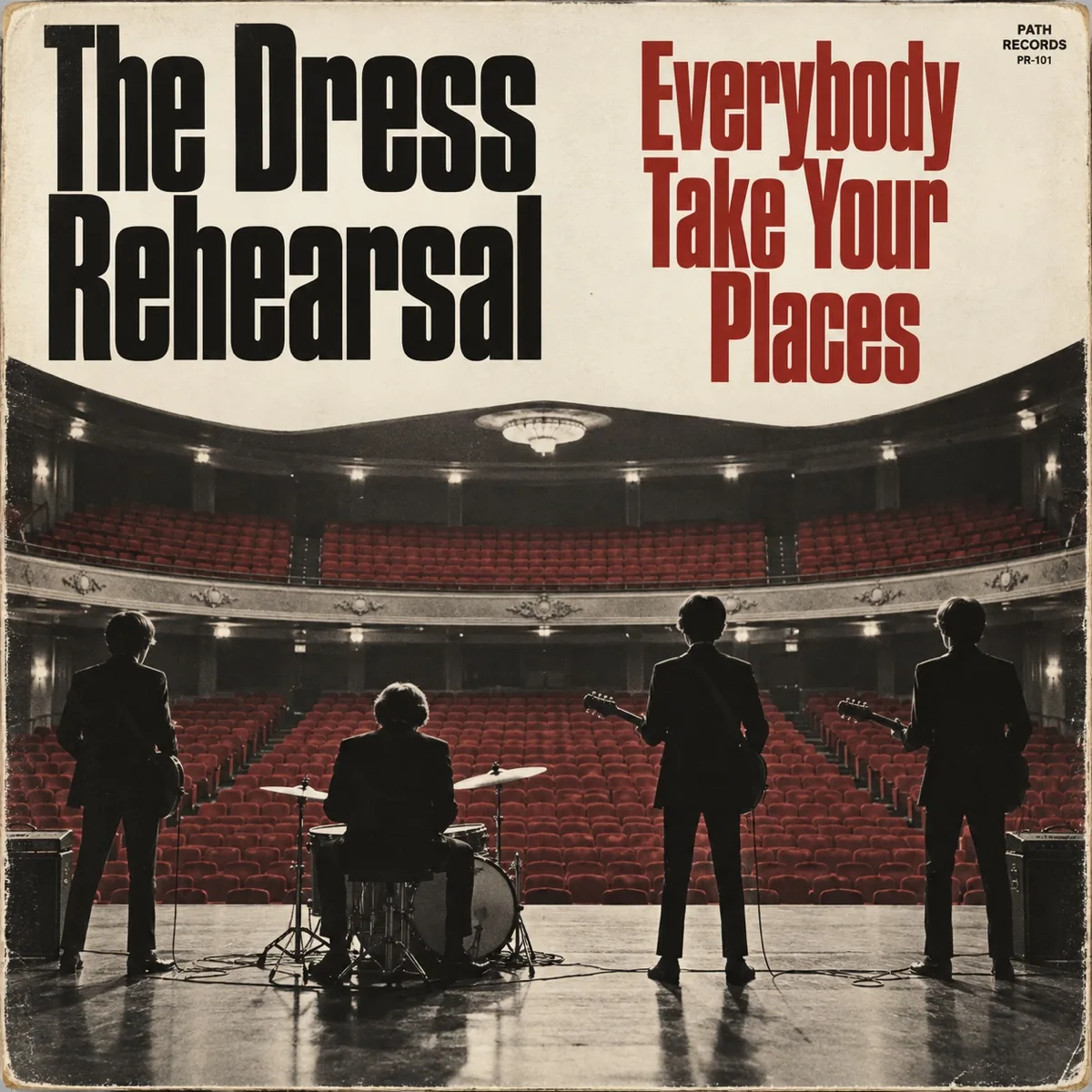 Everybody Take Your Places by The Dress Rehearsal, sleeve