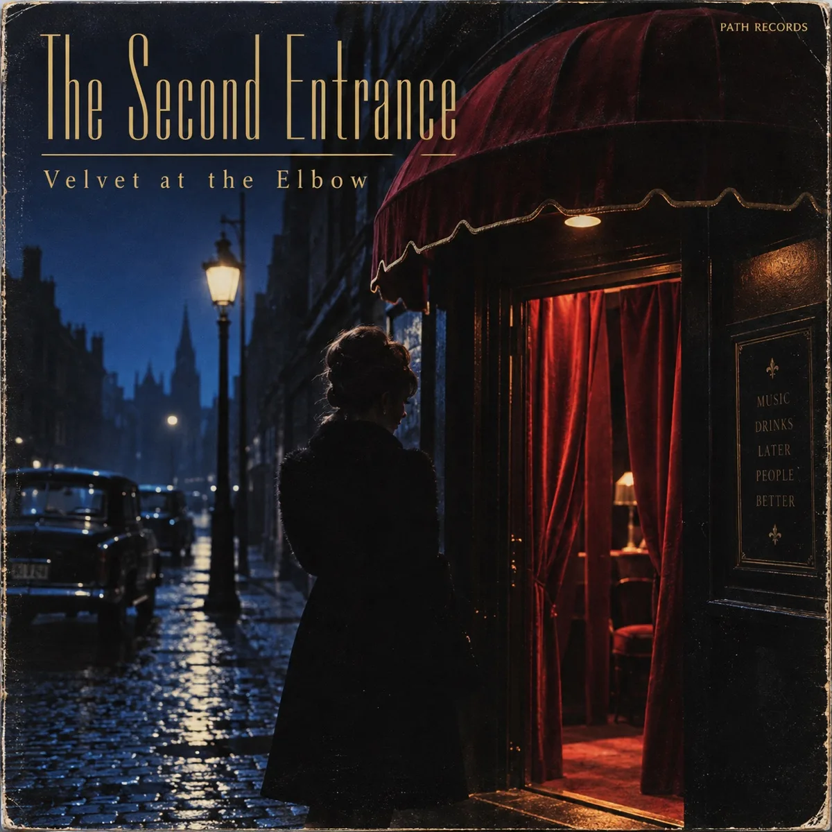 Velvet at the Elbow by The Second Entrance, sleeve