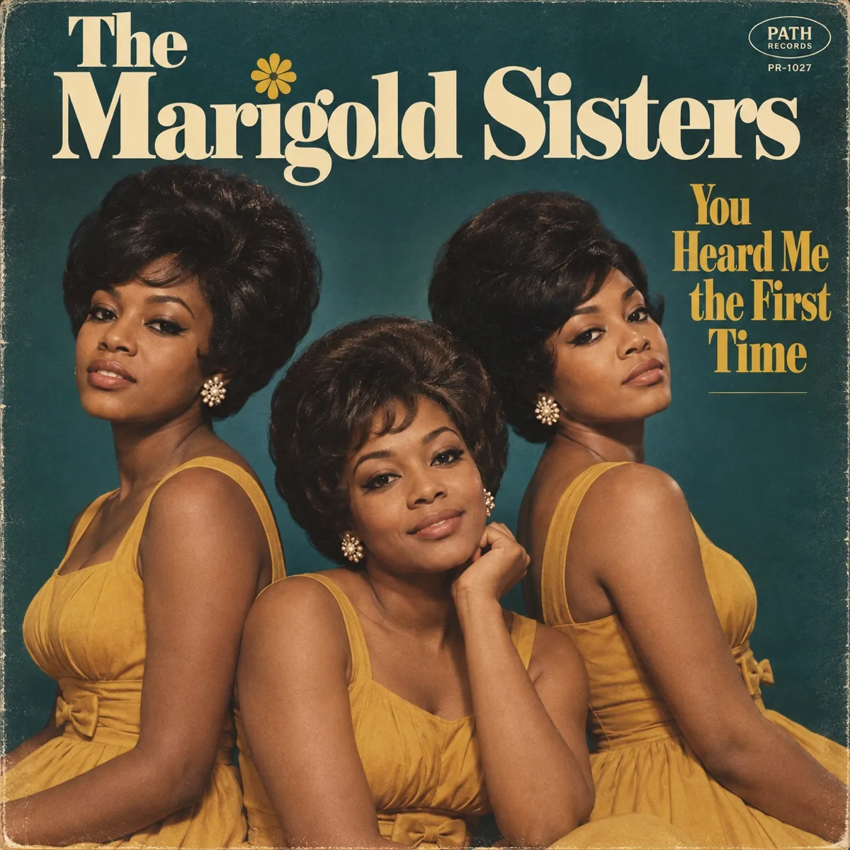 You Heard Me the First Time by The Marigold Sisters, sleeve