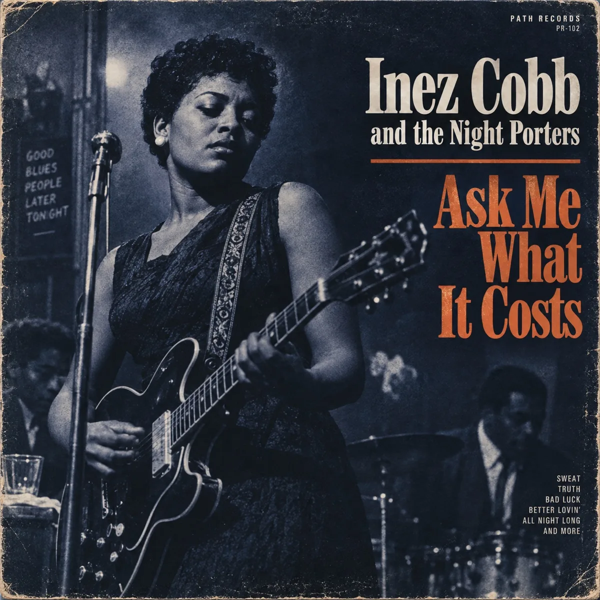 Ask Me What It Costs by Inez Cobb and the Night Porters, sleeve